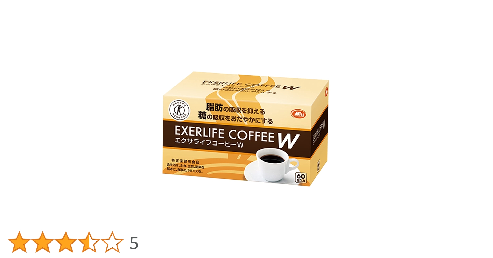 Amazon.co.jp: 特定保健用食品 エクサライフコーヒーW 60包入り